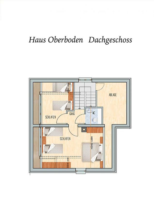 Ferienhaus Oberboden Schröcken Exterior foto